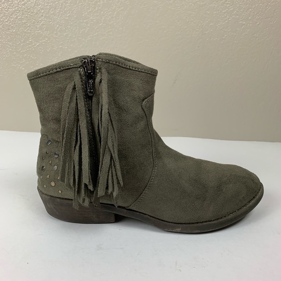 Circus by Sam Edelman Gray Suede Ankle Boots - Picture 3 of 8